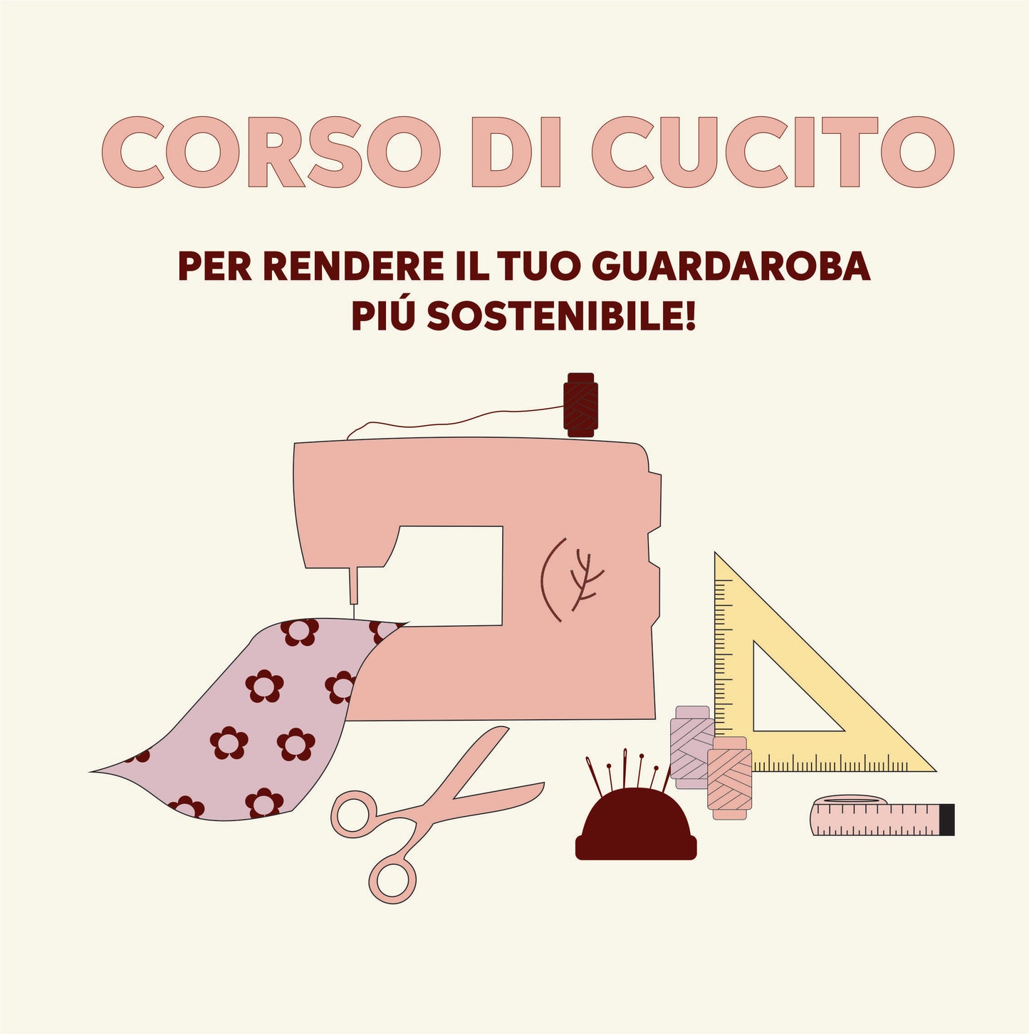 Corso di cucito con Clara